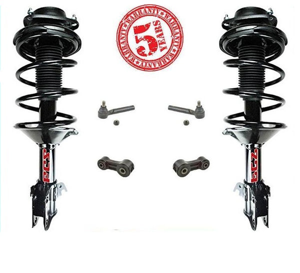 1331759L 1331759R (2) Puntal de resorte rápido delantero y varillas de amarre de montaje Enlaces de barra estabilizadora