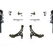 Front Quick Spring Strut and Mounts 10Pc Chassis Kit for Toyota Camry 2.2L 95-96
