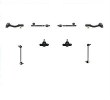 05-09 Tucson 05-10 Sportage (2) Ball Joint Tie Rods Sway Bar Links 8Pc