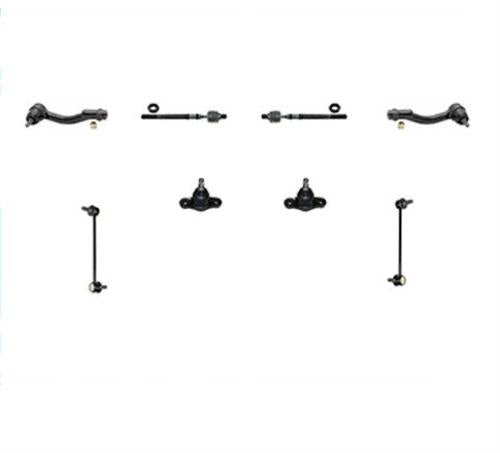 05-09 Tucson 05-10 Sportage (2) Ball Joint Tie Rods Sway Bar Links 8Pc