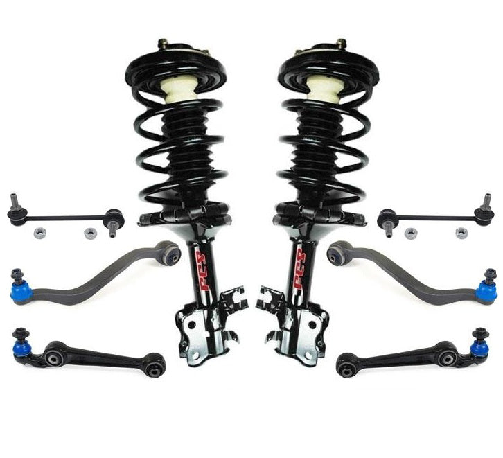 for 2006-2009 Ford Fusion Front Control Arms Ball Joints Coil Spring Struts