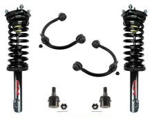 Se adapta a brazos de control superiores delanteros Jeep Commander 06-10 y puntales de rótulas inferiores, 6 piezas