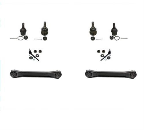 00-02 RAM 3500 PICKUP RAM 4X4 FRT BRAZOS DE CONTROL BAJO Rótulas Enlaces de barra estabilizadora 8p