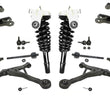 Puntales delanteros completos, varillas de amarre, brazos de control, enlaces para Stratus Breeze, 12 piezas