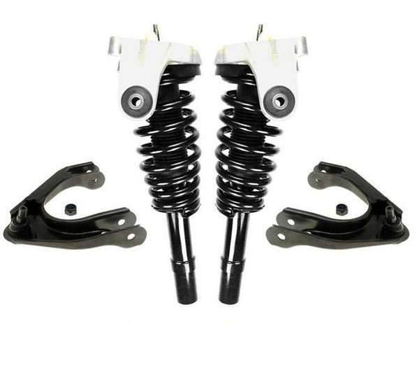 Front Complete Spring Strust & Upper Control Arms for 99-06 Stratus Breeze