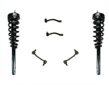 Se adapta a Hyundai Sonata 06-10 (2) puntales de resorte rápidos delanteros y eslabones de varillas de amarre de montaje