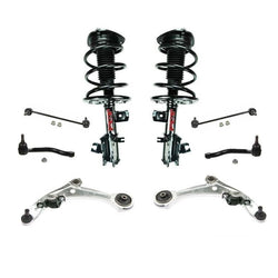 Front Struts Control Arms Sway Bars & Tie Rods for Nissan Altima 2.5L 2007-2012