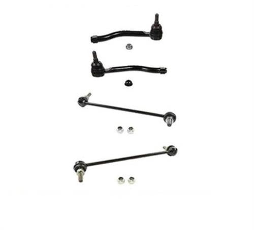 (2) Outer Tie Rod (2) Sway Bar Links Chassis Kit 4Pc for 07-12 Altima