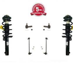 Complete Front Pair Strut Shock Coil Spring Quick Fits Volskwagen Jetta 06-09