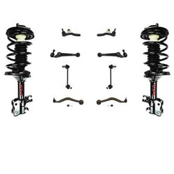 Front Spring Struts Control Arms Tie Rods 10pc for Ford 06-09 Fusion V6 3.0L