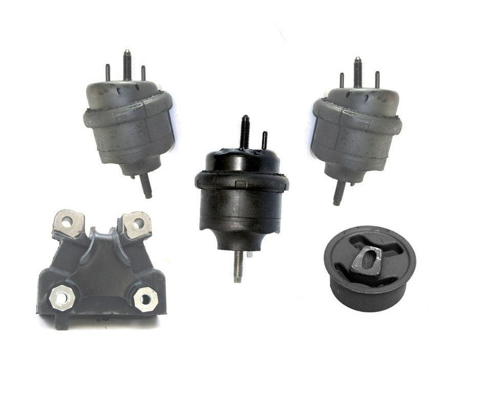 Eng Motor Roll Bracket Bushing Trans Mount Kit for 05-07 Ford Five Hundred 5pc