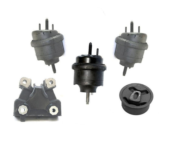 Eng Motor Roll Bracket Bushing Trans Mount Kit for 05-07 Ford Five Hundred 5pc
