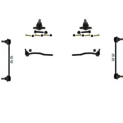 00-01 Fits Catera (2) Outer Tie Rod Ends Ball Joints Sway Bar Links 6Pc Kit