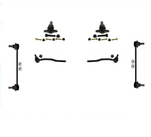 00-01 Fits Catera (2) Outer Tie Rod Ends Ball Joints Sway Bar Links 6Pc Kit