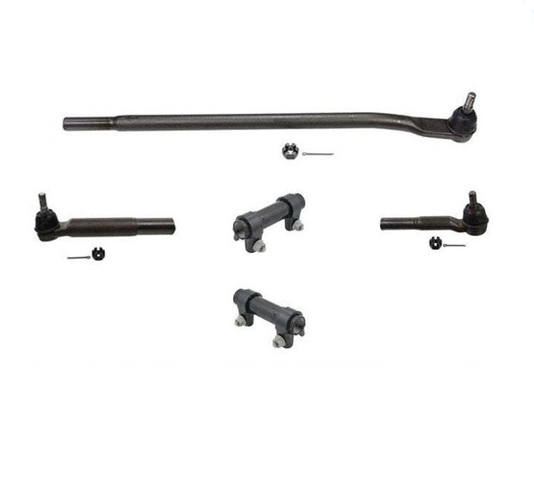 Se adapta a RAM 2500 3500 08-2012, eslabones de arrastre, varillas de amarre, información de Ck a continuación, KIT de 5 piezas