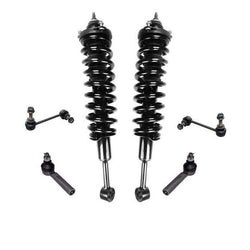 for 07-12 FJ Cruiser 4 wheel Drive Complete Coil Spring Strut and Mount 6Pc Kit