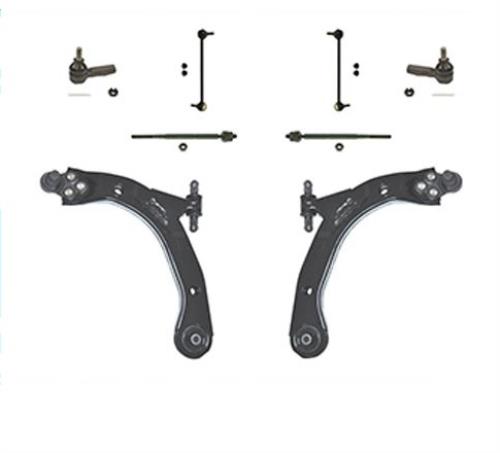 Para 05-10 Chevrolet Cobalt Steel Brazos de control inferiores Bujes BJ Links Tirantes