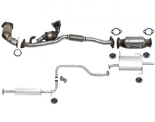 Full Exhaust System Catalytic Converters Gaskets For 6/98-3/99 Maxima Calif Emi