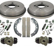 Rear Brake Drums Shoes Spring Kit Wheel Cylinder for Toyota Echo 2000 2002 2005