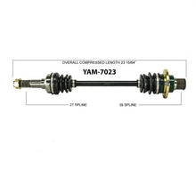 Yamaha YXR45F YXR66F YXR700F 450 660 700 Rhino CV Joint Rear Driver Side