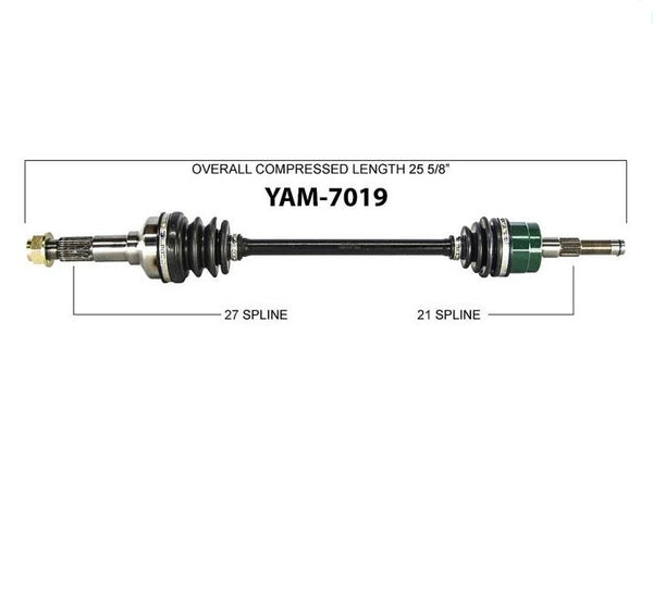 Yamaha YXR45F YXR66F 450 660 Rhino CV Joint Front Passenger Side