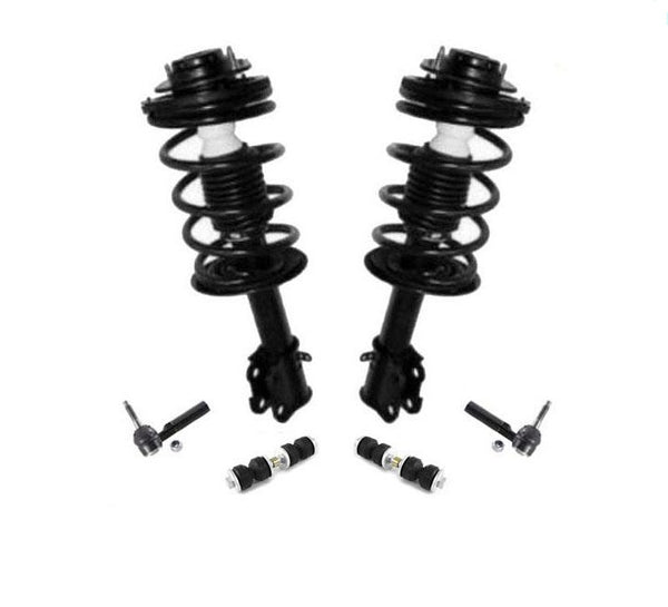 00-05 Neon (2) Front Quick Spring Strut and Mount Tie Rods Sway Bar Links 6pc