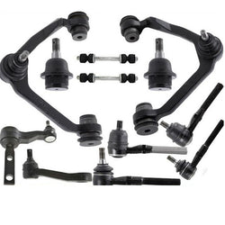 Frt Suspension Kit Control Arms Ball Joint 97-03 F-150 F-250 Expedition 4x4 12Pc