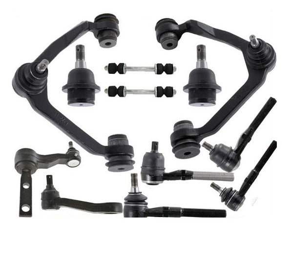 Frt Suspension Kit Control Arms Ball Joint 97-03 F-150 F-250 Expedition 4x4 12Pc