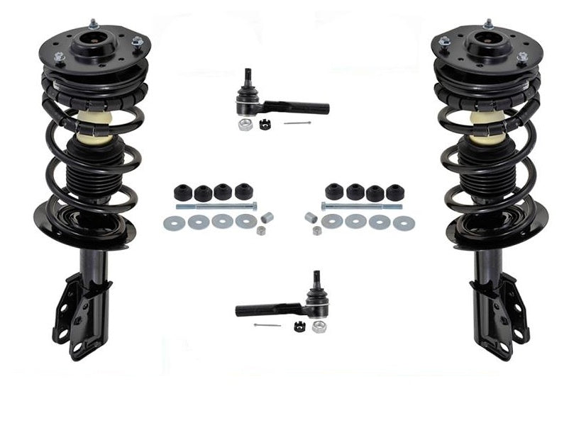 00-05 Cavalier Sunfire Front Quick Spring Strut and Mount Control Arms 6Pc Kit