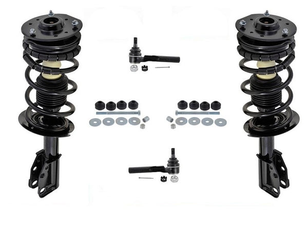00-05 Cavalier Sunfire Front Quick Spring Strut and Mount Control Arms 6Pc Kit