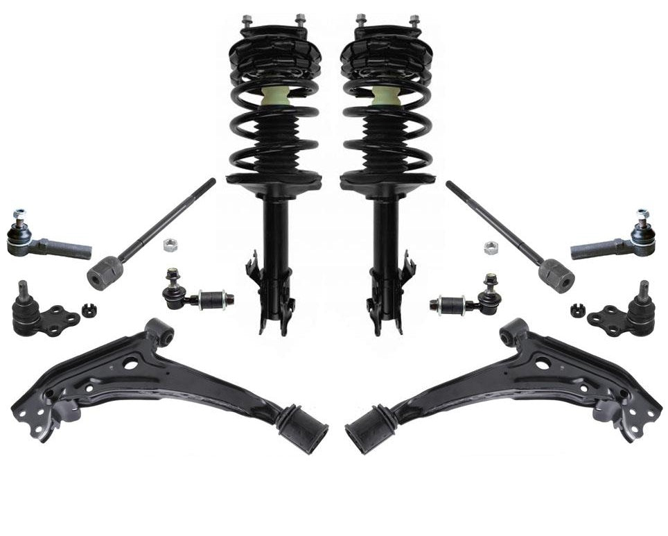 Kit de suspensión delantera y chasis de 12 piezas para Nissan Quest y Mercury Villager 93-98