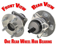 (1) REAR Wheel Bearing Hub Fits 09-10 Vibe GT 09-13 XRS 2.4L Front Wheel Drive