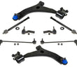 Fits for 04-09 Mazda 3 Non Turbo Lower Control Arms and Ball Joint Assembly 8Pc