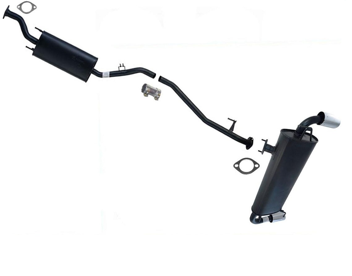 Middle Muffler Pipe Rear Muffler With Chrome Tips for Nissan Murano 2009-2012