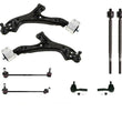 04-2007 Fits VUE CONTROL ARM W/ BALL JOINT TIE RODS STABILIZER LINKS 8Pc