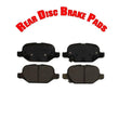 Fiat 500 Brand New Rear Ceramic Brake Pads