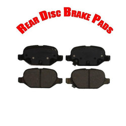 Fiat 500 Brand New Rear Ceramic Brake Pads