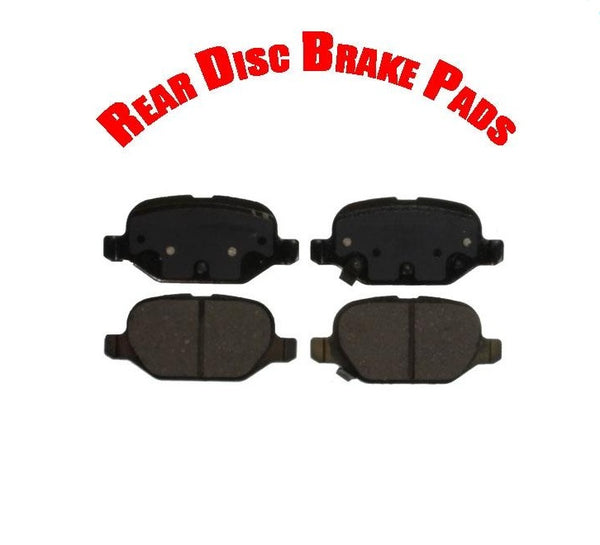 Fiat 500 Brand New Rear Ceramic Brake Pads