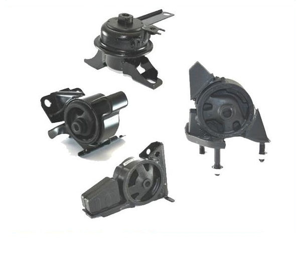 Kit de 4 soportes para motor y transmisión automática de 4 velocidades para Toyota Corolla 98-02