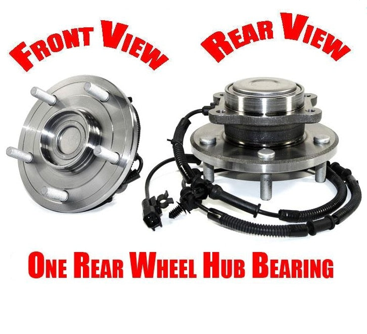 (1) Torque Tested Rear For 2008-2011 Town & Country Wheel Bearing & Hub Assembly