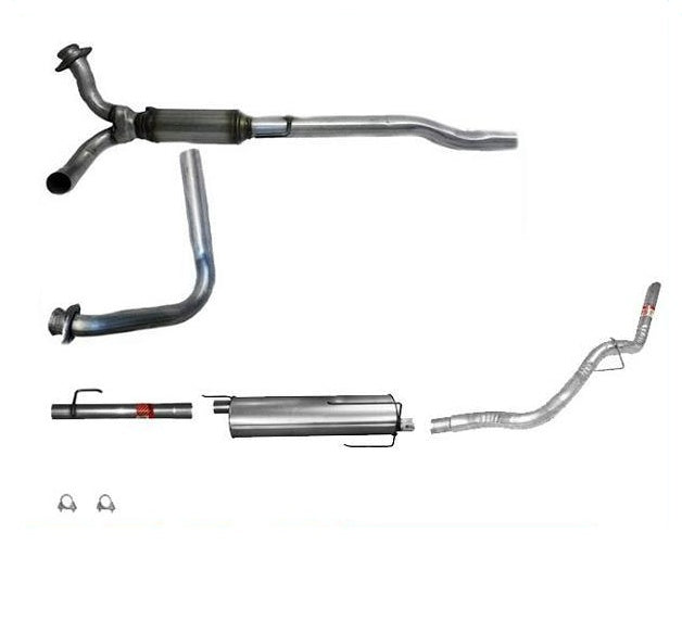 02-03 Ram Pick Up 1500 4x4 4.7L Muffler Exhaust System 120.5 & 140.5 Wheel Base
