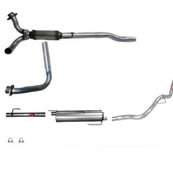 02-03 Ram Pick Up 1500 4x4 4.7L Muffler Exhaust System 120.5 & 140.5 Wheel Base