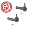 (2) Outer Steering Tie Rod Ends Fits For A3 Bora CC Eos GLI Golf Jetta