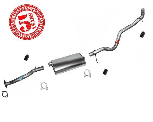 for 00-03 GMC S10 4x4 4.3L Pick Up 122.9 W Base Pipe Muffler Exhaust Pipe System