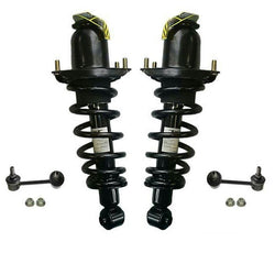 Puntal de resorte helicoidal Rr y soportes con enlaces de barra estabilizadora trasera para Scion Tc 05-10 4 piezas
