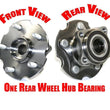 100% probado (1) Conjunto de buje y cojinete de rueda 512374 para Rav 4 AWD trasero 06-14