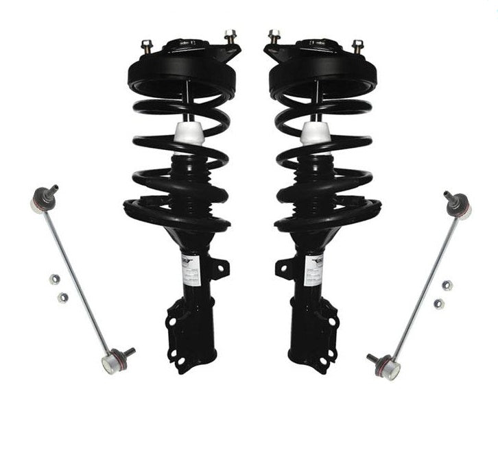 Front Coil Spring Strut Stabilizer Sway Links for Hyundai 03-08 Tiburon 4Pc