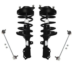 Front Coil Spring Strut Stabilizer Sway Links for Hyundai 03-08 Tiburon 4Pc