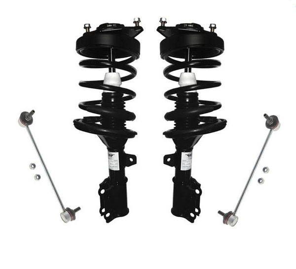 Front Coil Spring Strut Stabilizer Sway Links for Hyundai 03-08 Tiburon 4Pc