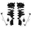 Front Coil Spring Strut Ball Joints Sway Links for 03-08 Tiburon 6Pc